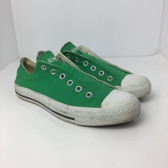 converse laceless slip on sneakers